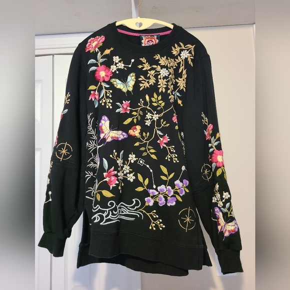 Johnny Was Osaka Sweatshirt Small - Picture 1 of 4